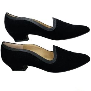 Nina Velvet Loafers